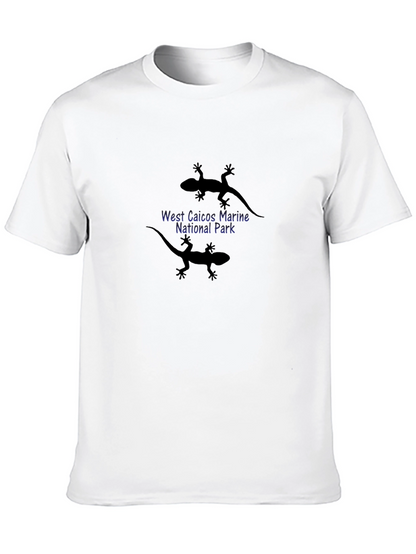 West Caicos Marine National Park Lizard T-Shirt