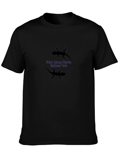 West Caicos Marine National Park Lizard T-Shirt