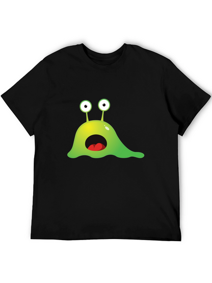 Funny Alien Slime Graphic T-Shirt