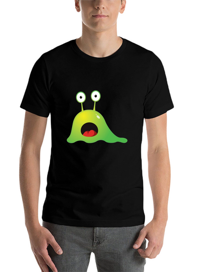 Funny Alien Slime Graphic T-Shirt