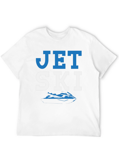 Jet Ski Graphic T-Shirt - Black