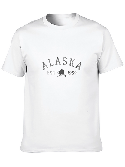 Alaska Est. 1959 Black Graphic Tee