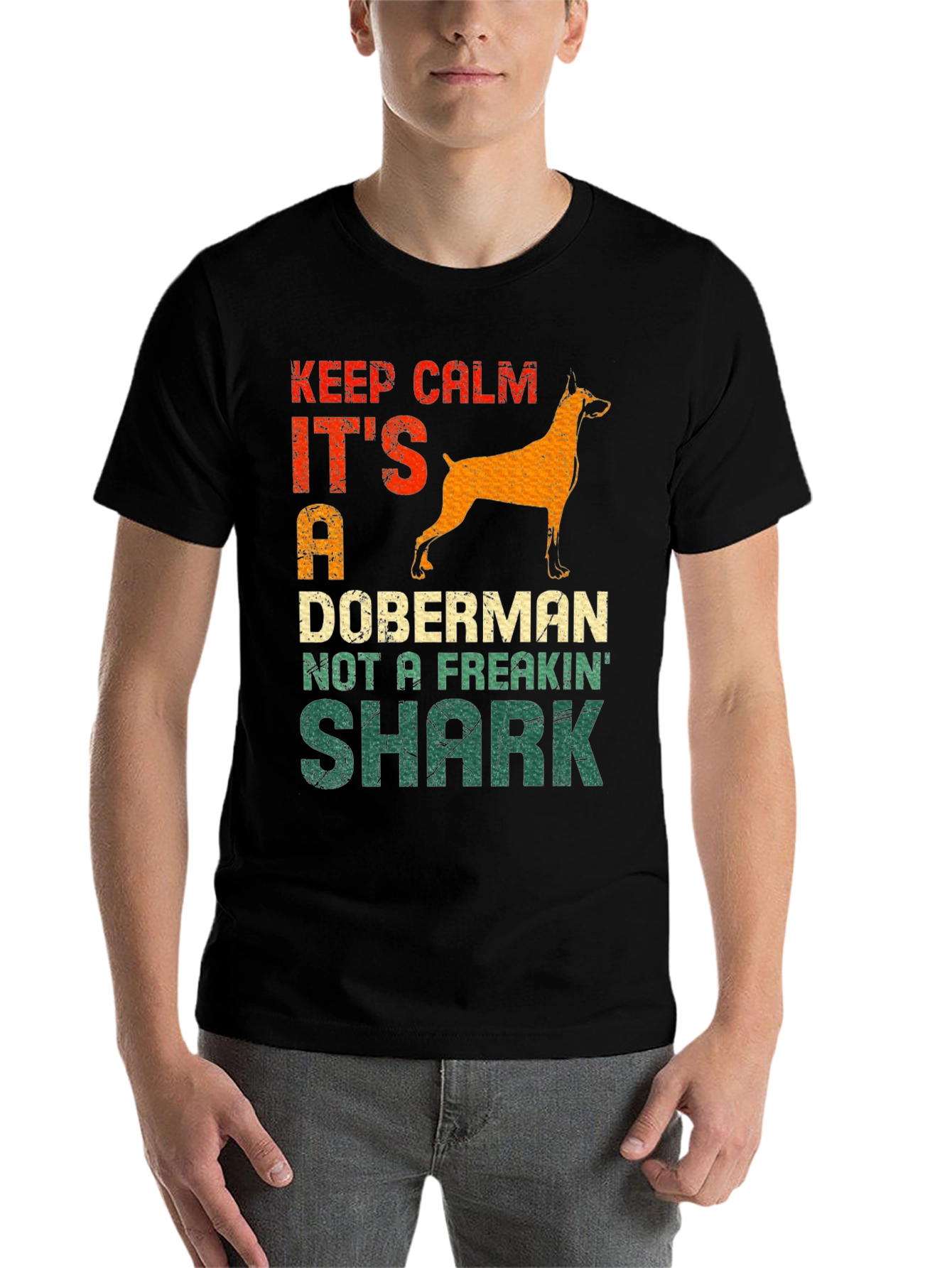 Keep Calm Doberman T-Shirt