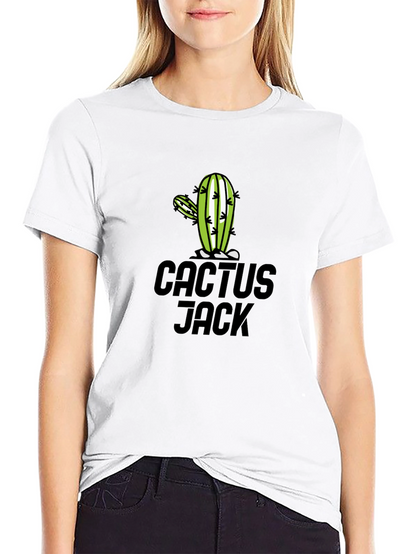 Cactus Jack Graphic Print Black T-Shirt
