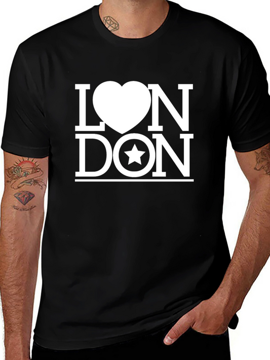 London Love Star Graphic Tee