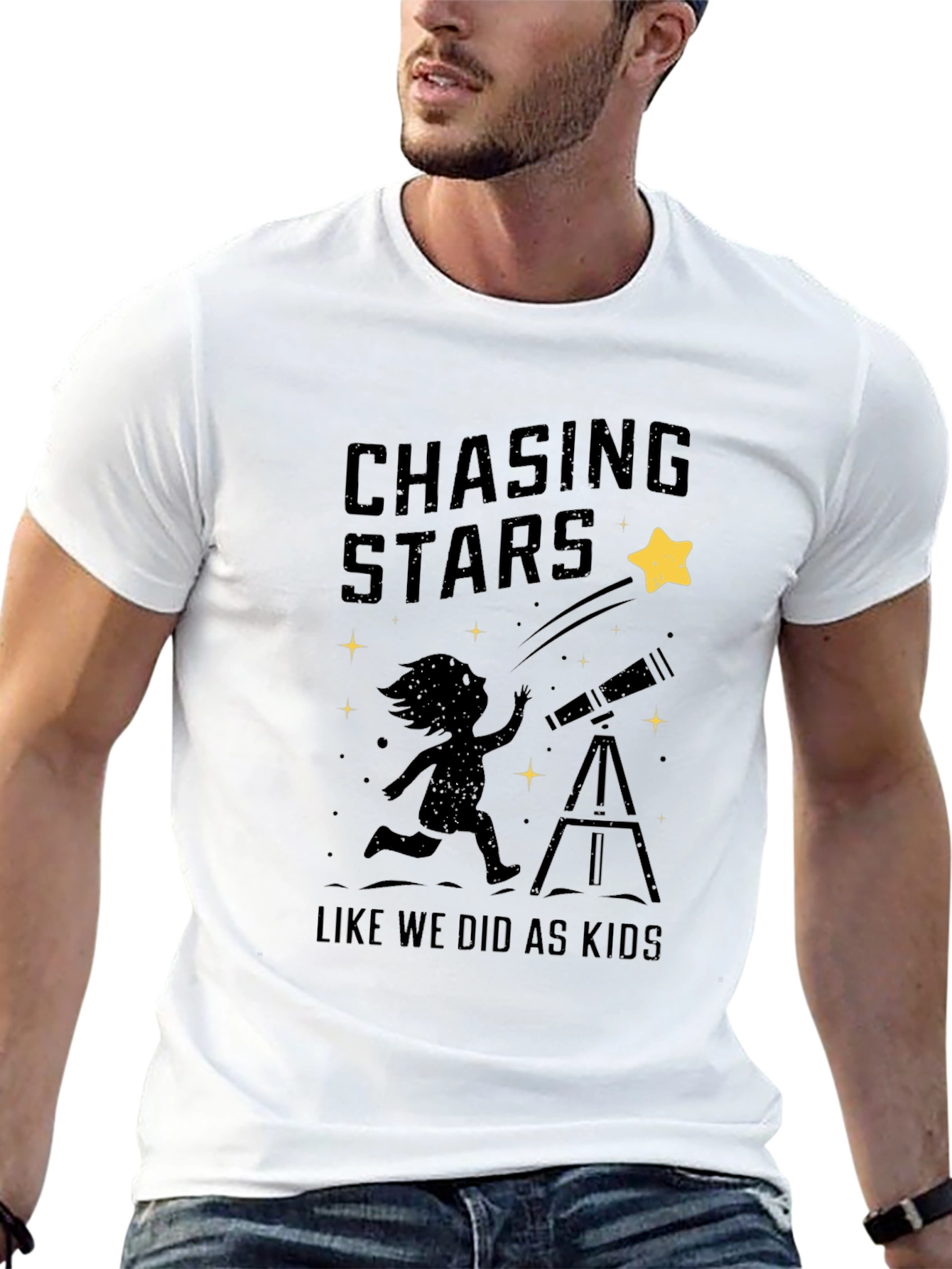 Chasing Stars Graphic Tee