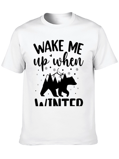Wake Me Up When Winter T-Shirt