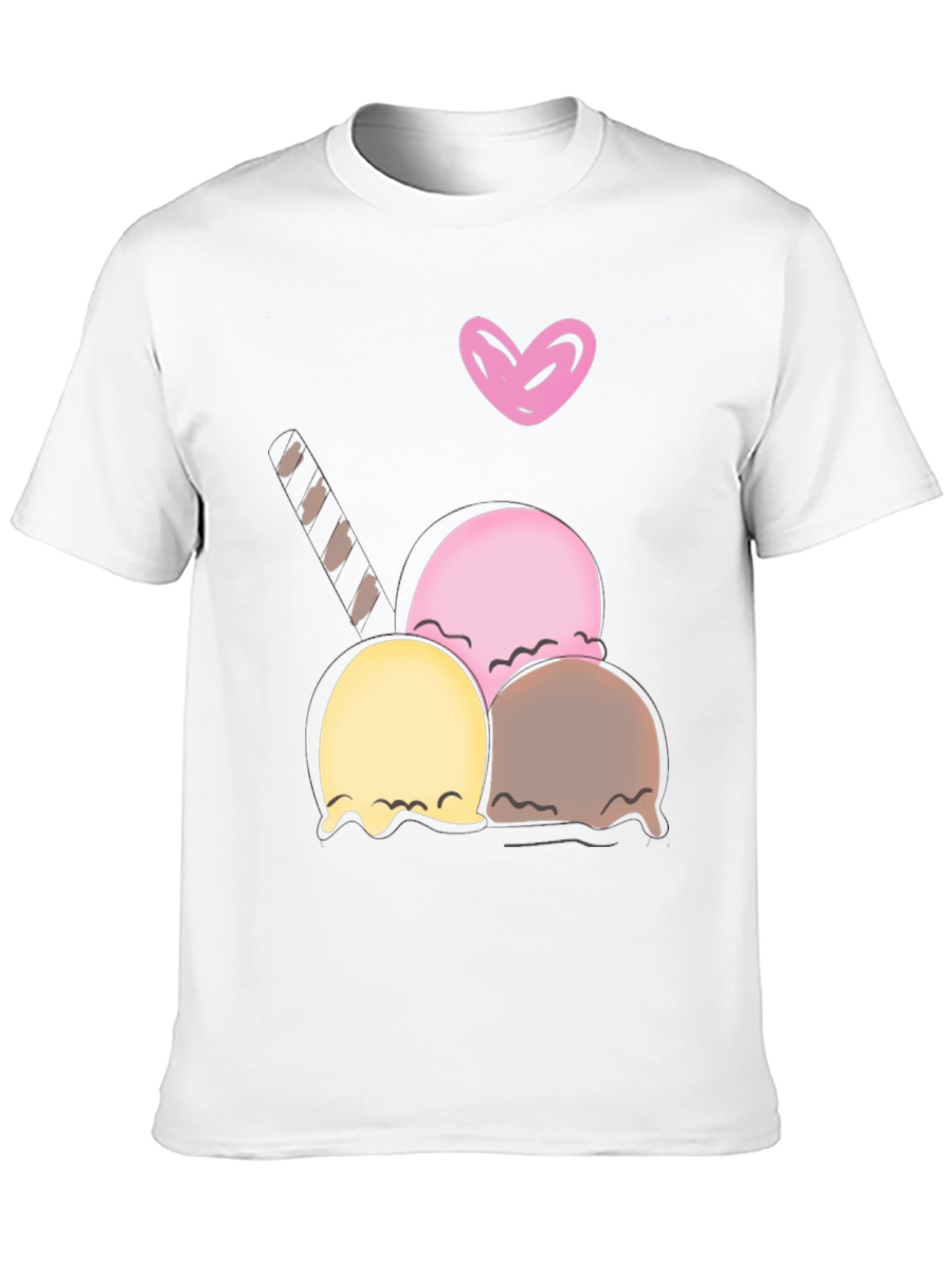 Ice Cream Dessert Graphic Tee
