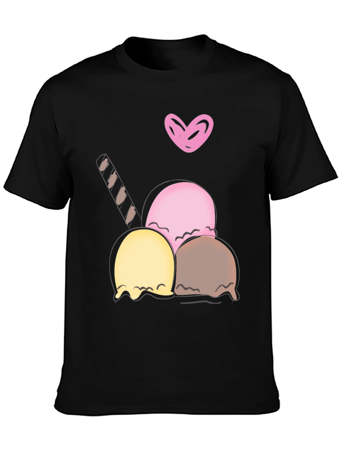 Ice Cream Dessert Graphic Tee