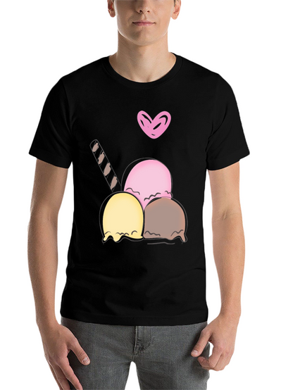 Ice Cream Dessert Graphic Tee