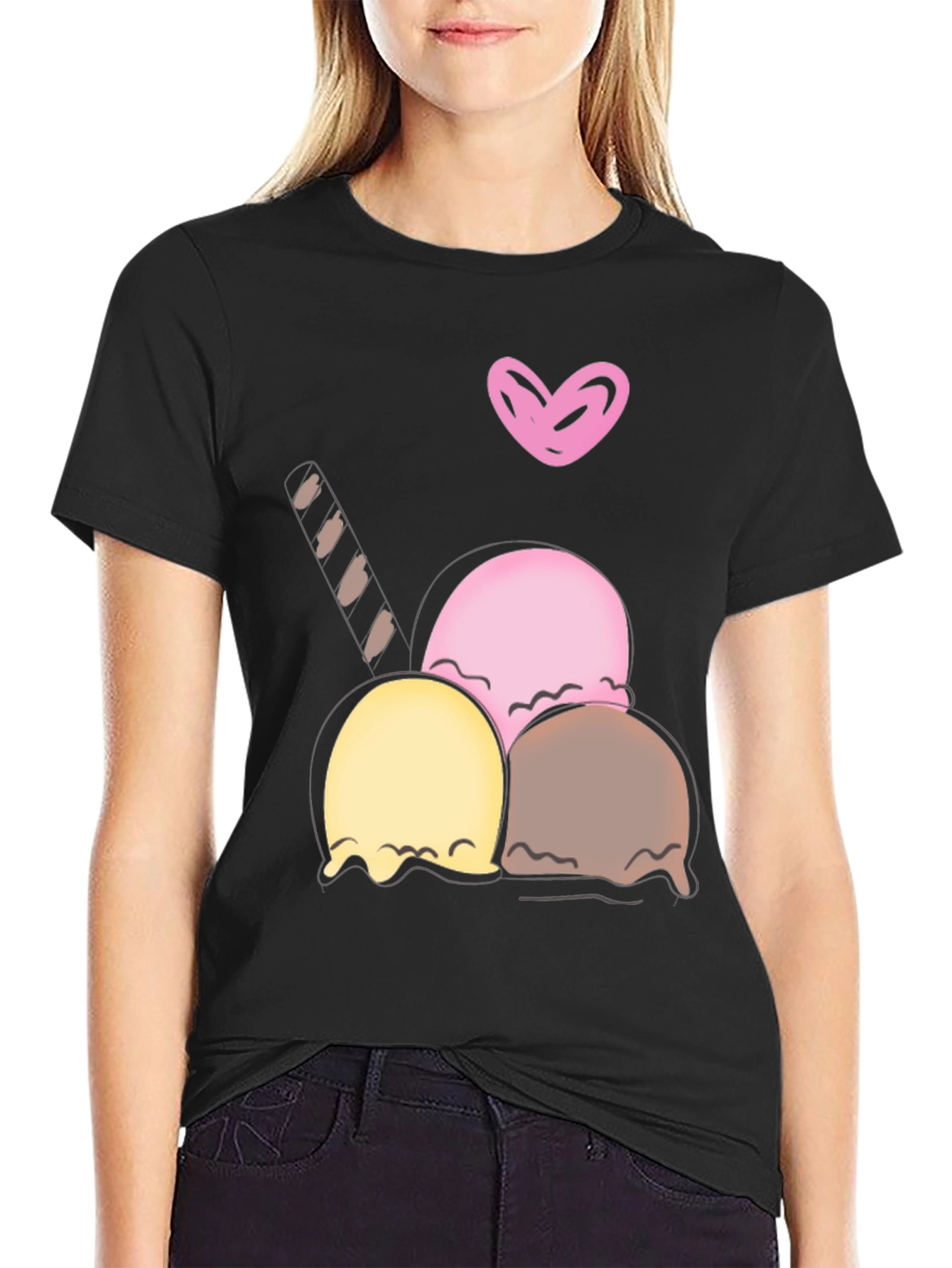Ice Cream Dessert Graphic Tee