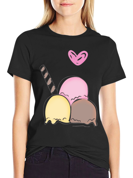 Ice Cream Dessert Graphic Tee
