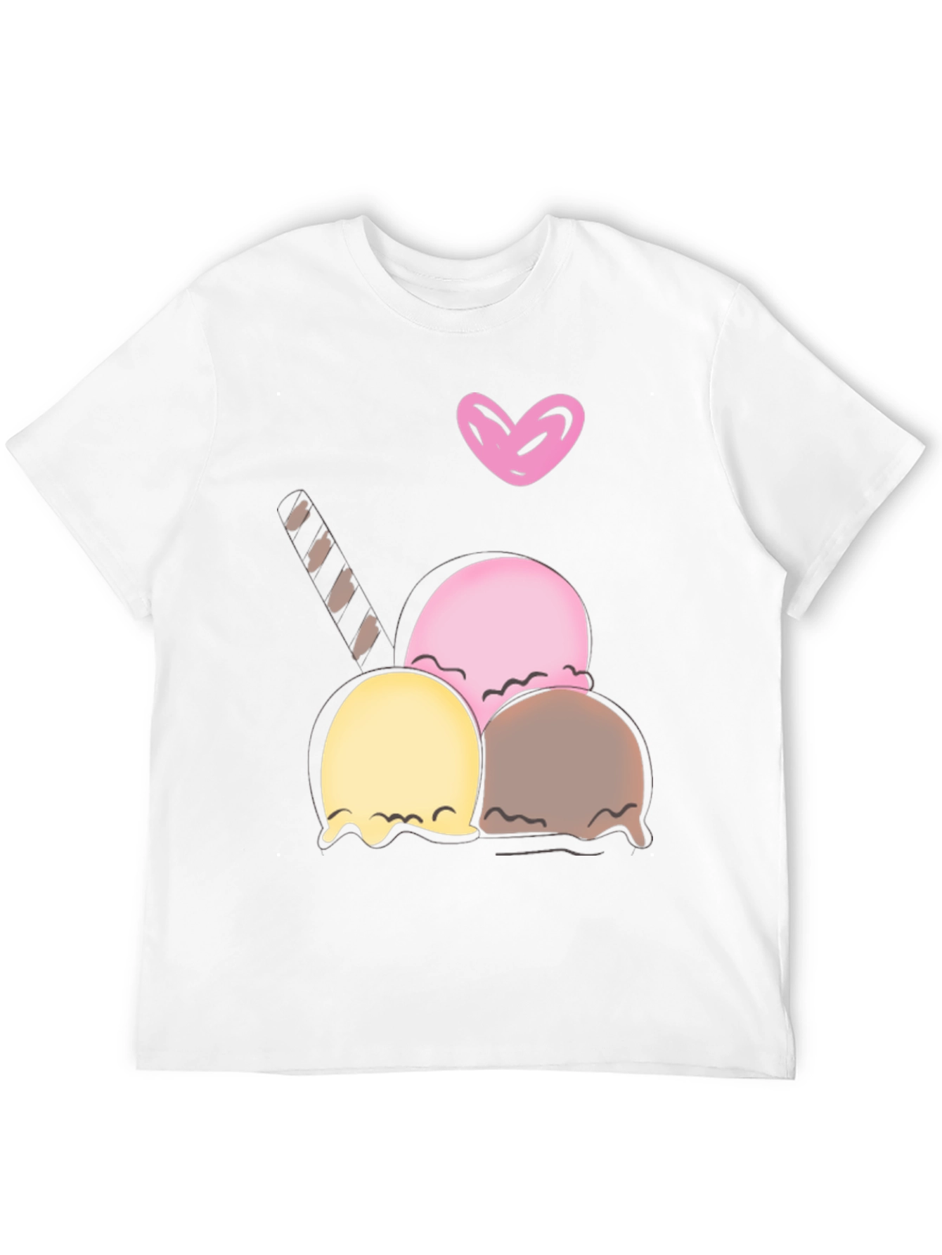 Ice Cream Dessert Graphic Tee