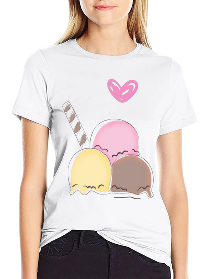 Ice Cream Dessert Graphic Tee