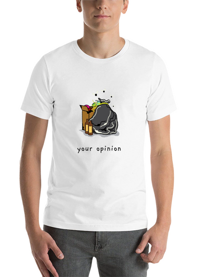 Trash Pile T-Shirt - Black Graphic Tee