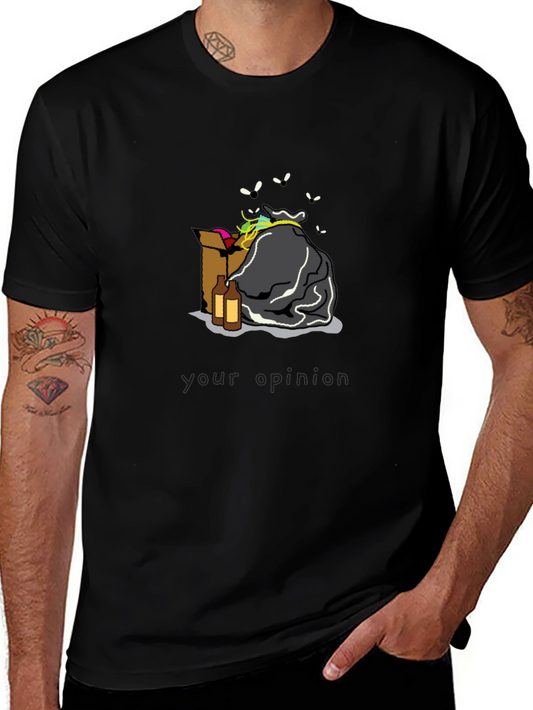 Trash Pile T-Shirt - Black Graphic Tee
