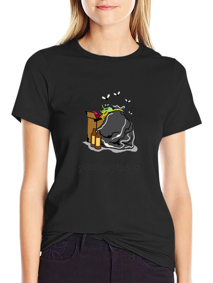 Trash Pile T-Shirt - Black Graphic Tee