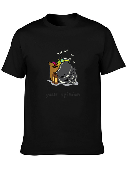 Trash Pile T-Shirt - Black Graphic Tee