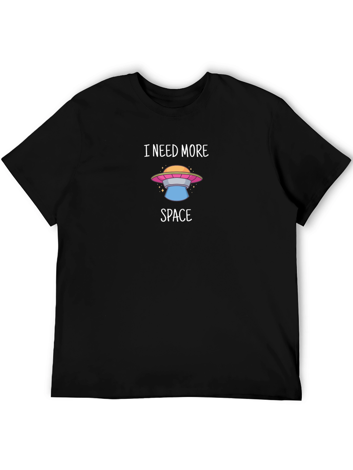I Need More Space UFO Graphic T-Shirt