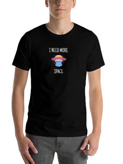 I Need More Space UFO Graphic T-Shirt