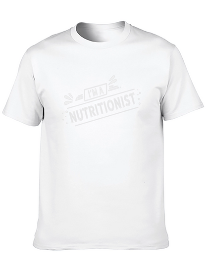 Im a Nutritionist Black T-Shirt