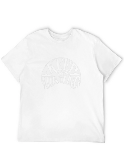 Keep On Hiking Black Graphic Tee