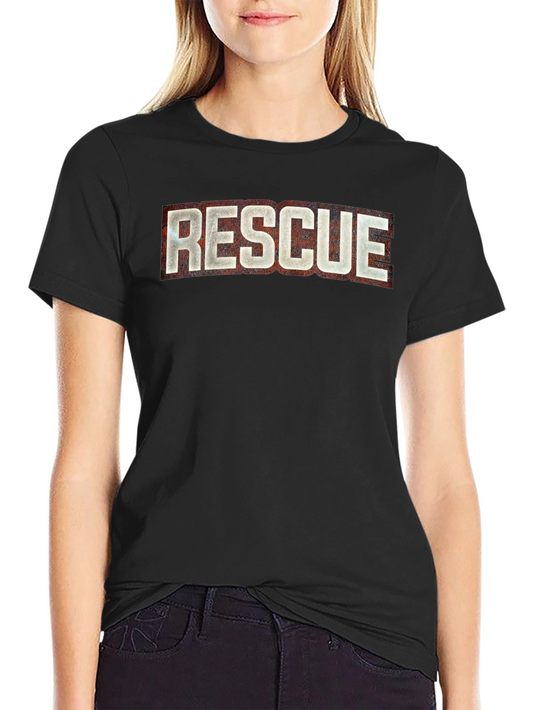Rescue Graphic Tee - Vintage Look