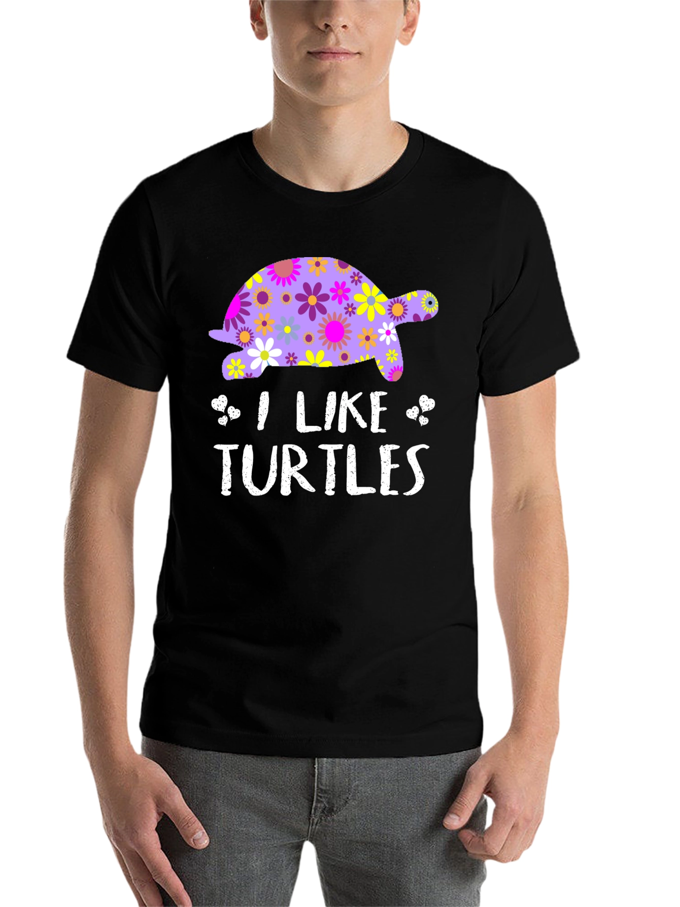 I Like Turtles Graphic T-Shirt
