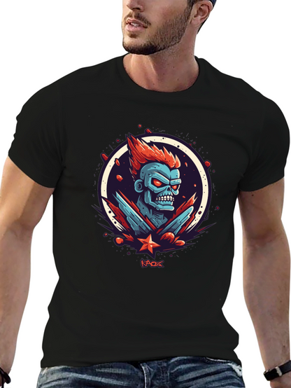 Kaos Graphic Tee - Bold Zombie Design