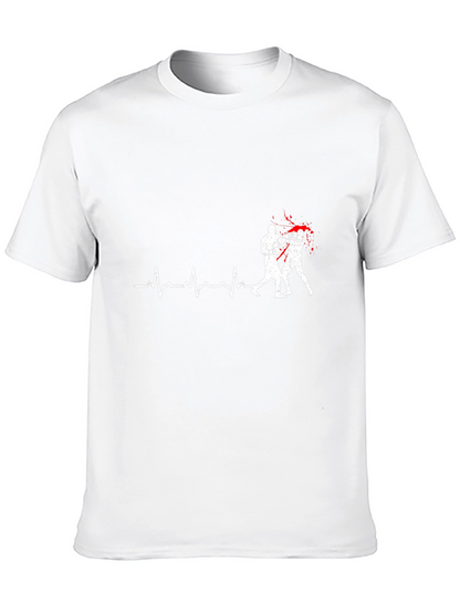 Boxing Heartbeat T-Shirt - Fight Life Tee
