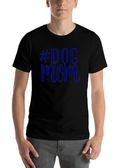 Dog Mom Graphic Tee - Soft Cotton Comfort