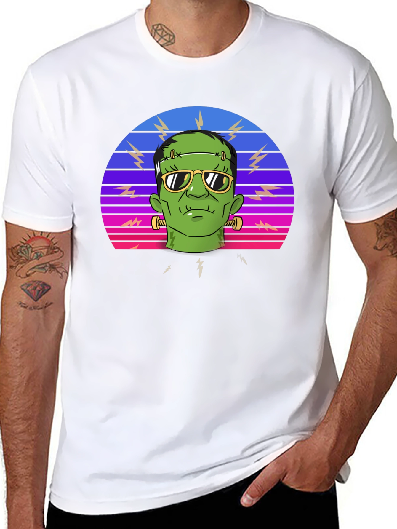 Frankenstein Retro Graphic T-Shirt