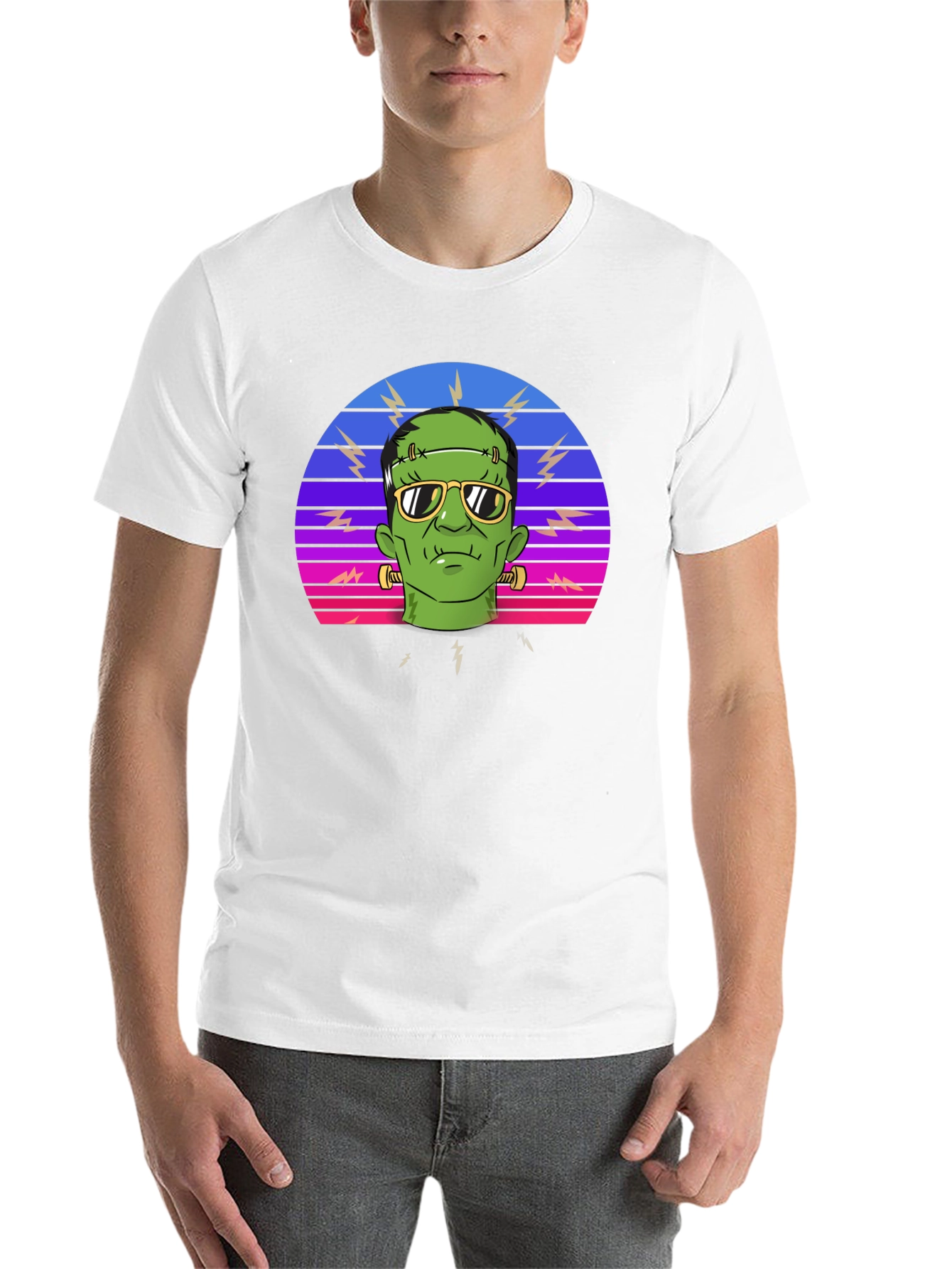 Frankenstein Retro Graphic T-Shirt