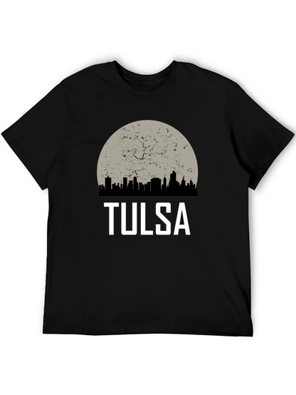 Tulsa City Skyline Graphic Tee