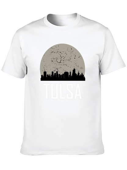Tulsa City Skyline Graphic Tee