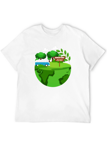 Adventure Lifestyle Graphic Tee - Travel Themed