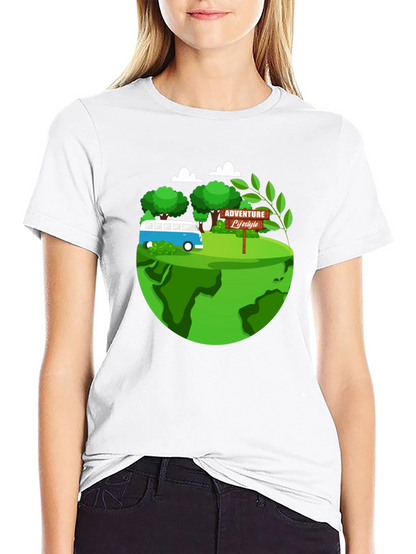 Adventure Lifestyle Graphic Tee - Travel Themed