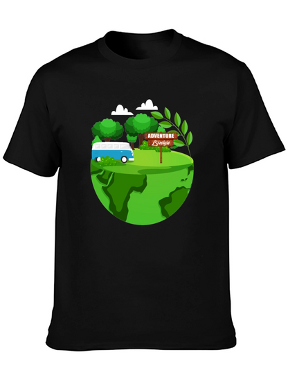 Adventure Lifestyle Graphic Tee - Travel Themed