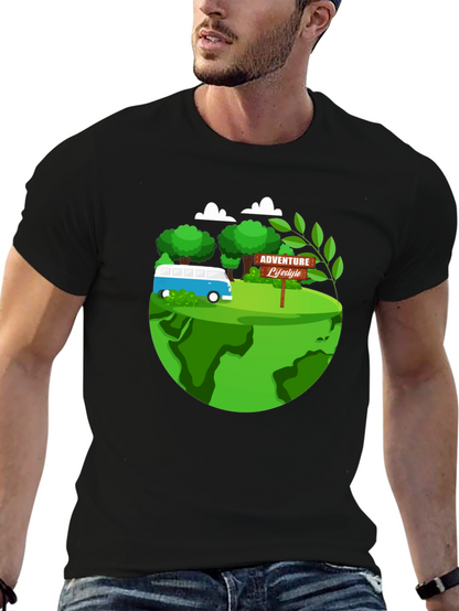 Adventure Lifestyle Graphic Tee - Travel Themed