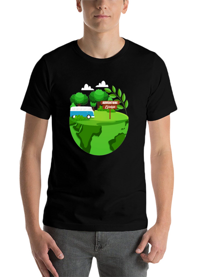 Adventure Lifestyle Graphic Tee - Travel Themed