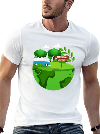 Adventure Lifestyle Graphic Tee - Travel Themed