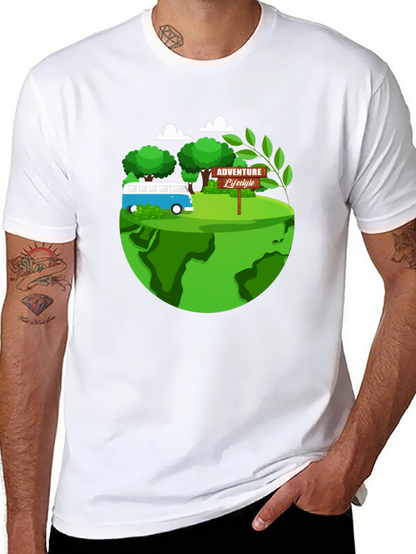 Adventure Lifestyle Graphic Tee - Travel Themed