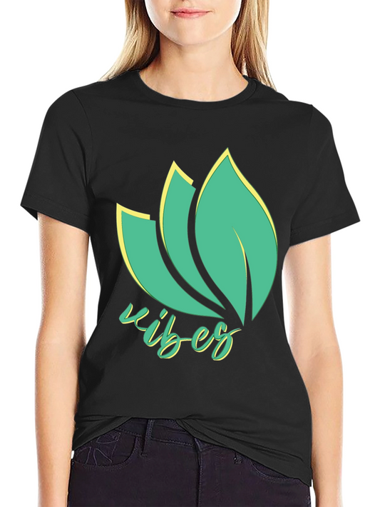 Vibes Graphic Tee - Stylish & Comfortable Mens Black T-Shirt