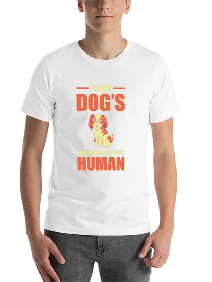 Dogs Emotional Support Human T-Shirt