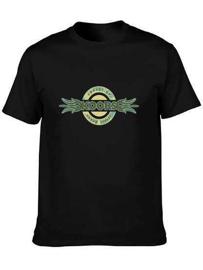 Mens Black Graphic T-Shirt - Skoorse Urban Street