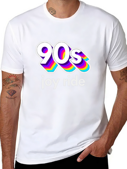 90s Joy Ride Graphic Tee - Retro Style