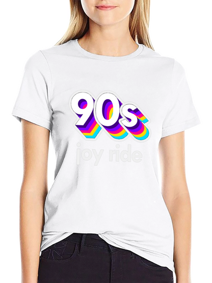 90s Joy Ride Graphic Tee - Retro Style