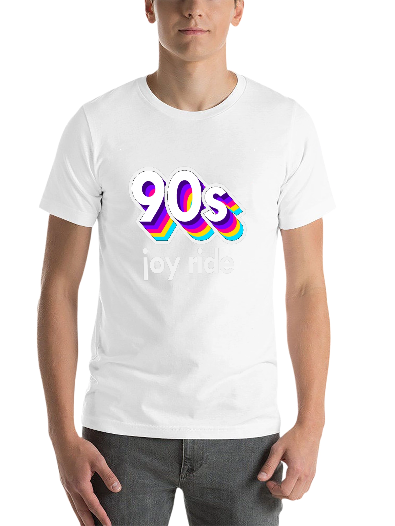 90s Joy Ride Graphic Tee - Retro Style