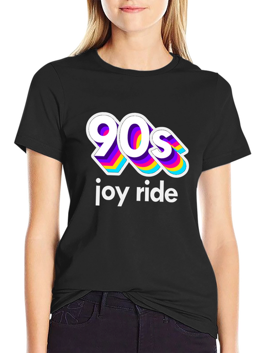 90s Joy Ride Graphic Tee - Retro Style