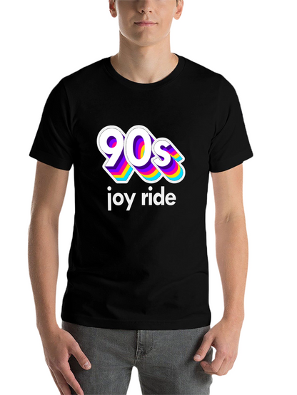 90s Joy Ride Graphic Tee - Retro Style